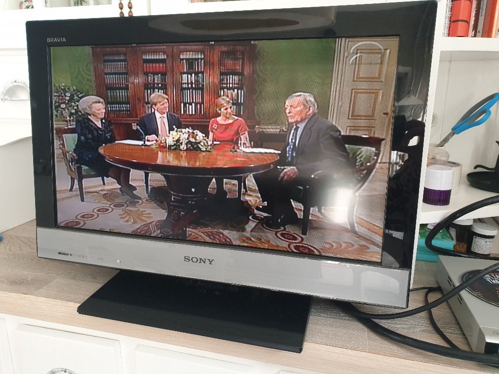 Zwarte sony bravia kdl22ex302, Audio, Tv en Foto, Ophalen, Gebruikt, 50 Hz, Sony
