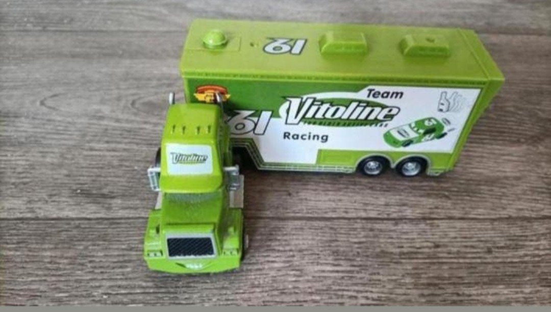 🚙cars vrachtwagen: *61 vitolino hauler🚙, Kinderen en Baby's, Speelgoed | Speelgoedvoertuigen, Verzenden, Zo goed als nieuw