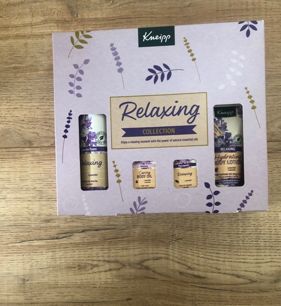 Kneipp Relaxing Collection Lavendel Cadeauset, Ophalen of Verzenden, Nieuw, Bad & Douche