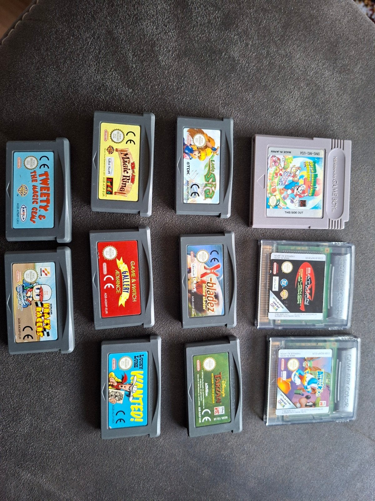 11 gameboy/color/advance games oa super mario land 2, Avontuur en Actie, 1 speler, Ophalen of Verzenden, Zo goed als nieuw