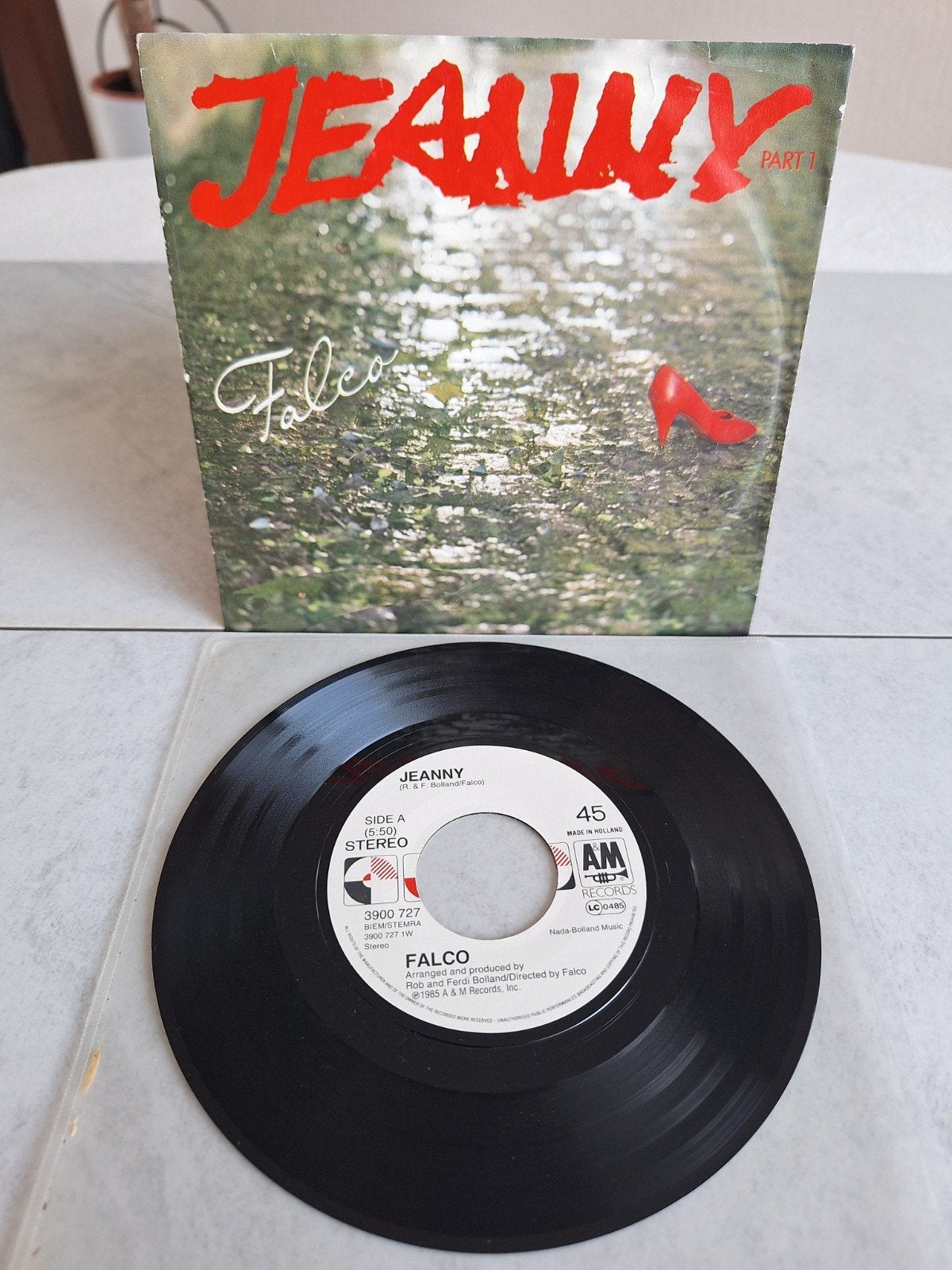 Single van  FALCO // JEANNY ...uit 1985, Ophalen of Verzenden