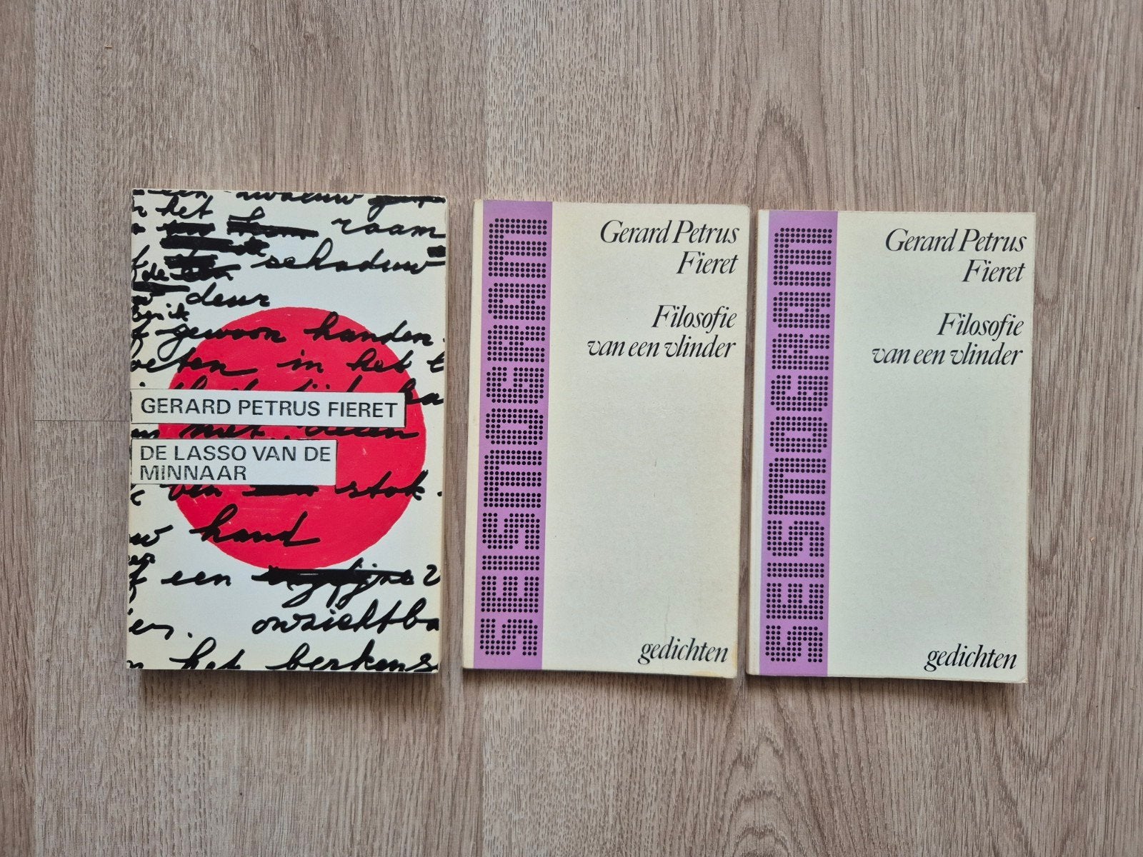 Handgesigneerde poëziebundels van Gerard Fieret, Boeken, Ophalen of Verzenden, Zo goed als nieuw