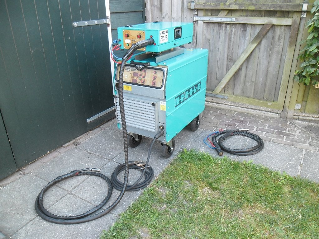 Merkle PU520DW pulse mig/mag lasapparaat, Ophalen, Gebruikt, 250 ampère of meer, Co2