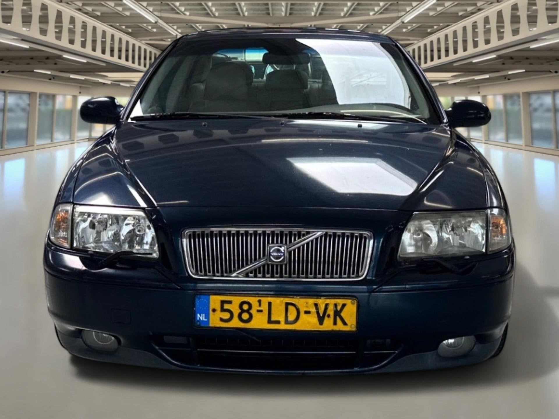 Volvo S80 2.4 Dynamic LPG!, ijskoude airco, Goed onderhouden, Auto's, Blauw, Bedrijf, 2435 cc, 1533 kg