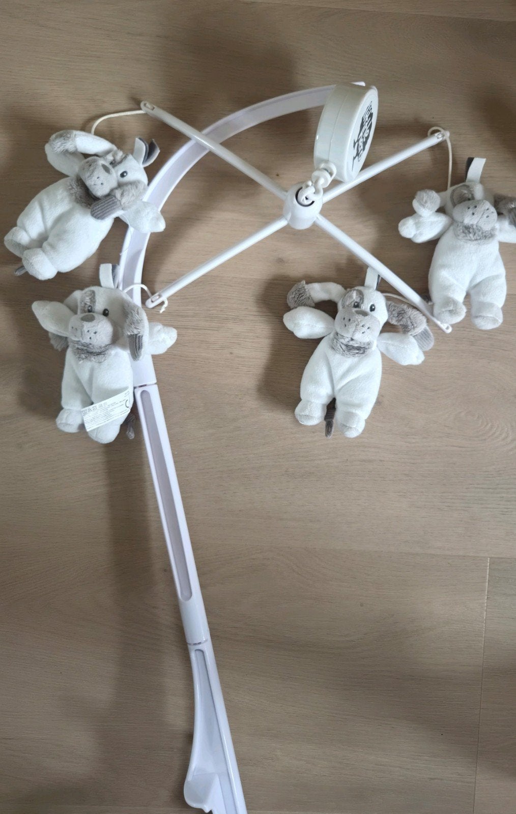 Tiamo Mobiel met schattige hondenknuffels, Ophalen of Verzenden, Zo goed als nieuw, Mobiel