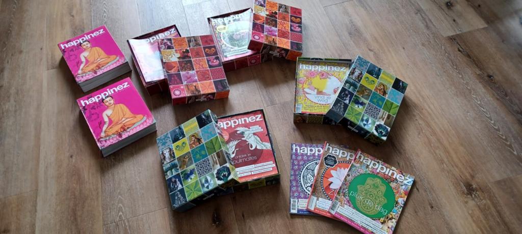 Happinez-tijdschriften, Boeken, Tijdschriften en Kranten, Ophalen, Zo goed als nieuw, Lichaam en Geest