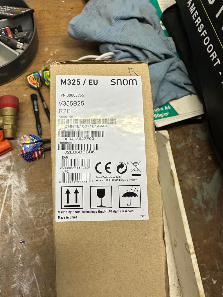 Snom M325 DECT IP-telefoon (nieuw in doos), Ophalen of Verzenden, Zo goed als nieuw, 1 handset