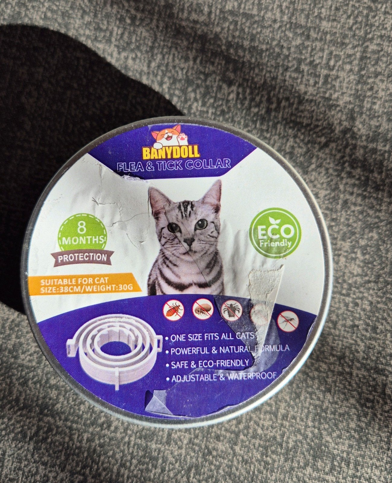 Nieuwe vlooien en tekenband kat vanaf 6 maand., Dieren en Toebehoren, Ophalen, Nieuw