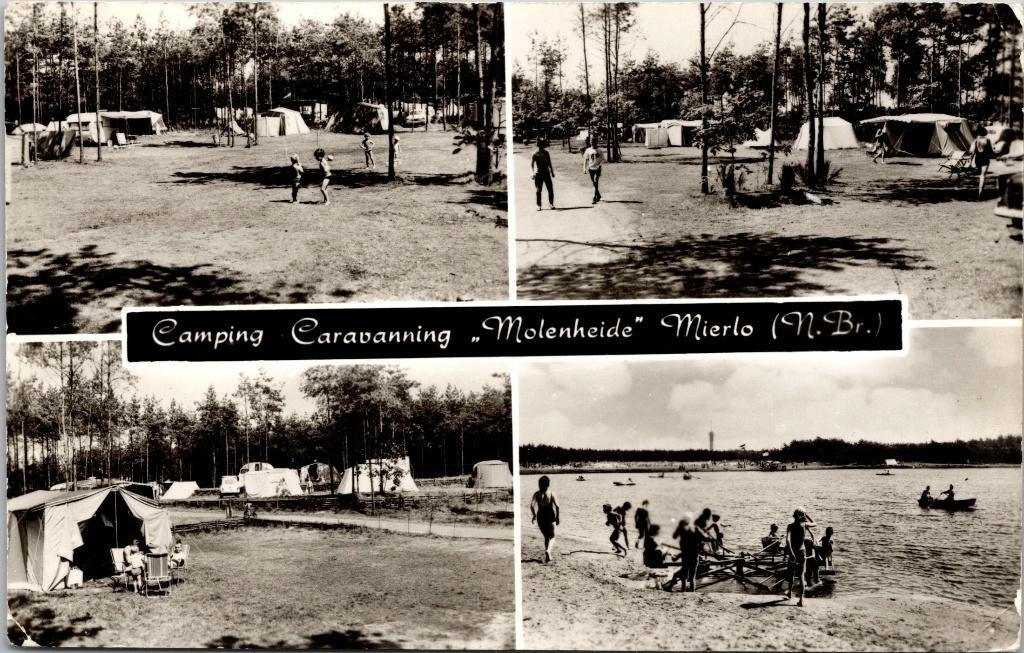 Mierlo - Camping Caravanning Molenheide (1966), Verzenden, 1960 tot 1980, Gelopen, Noord-Brabant