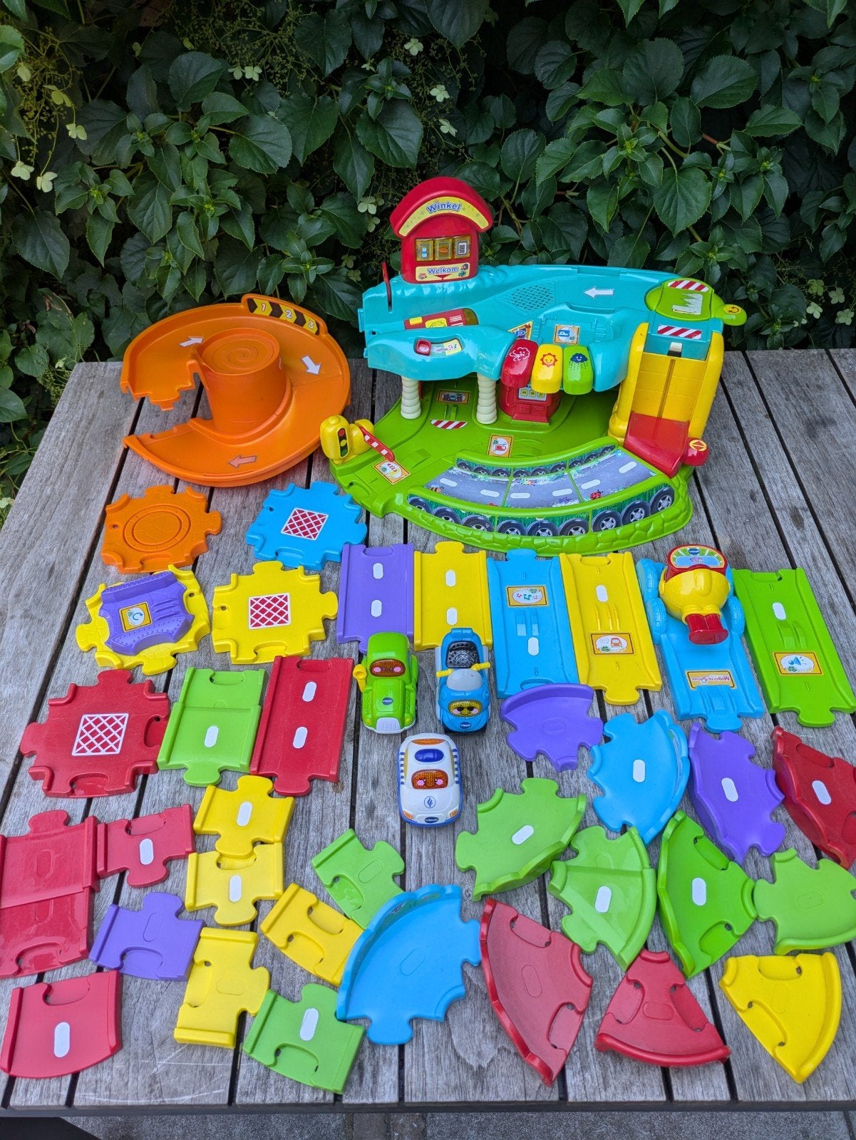 VTech Toet Toet Auto's Garage met veel extra's, Ophalen, Gebruikt