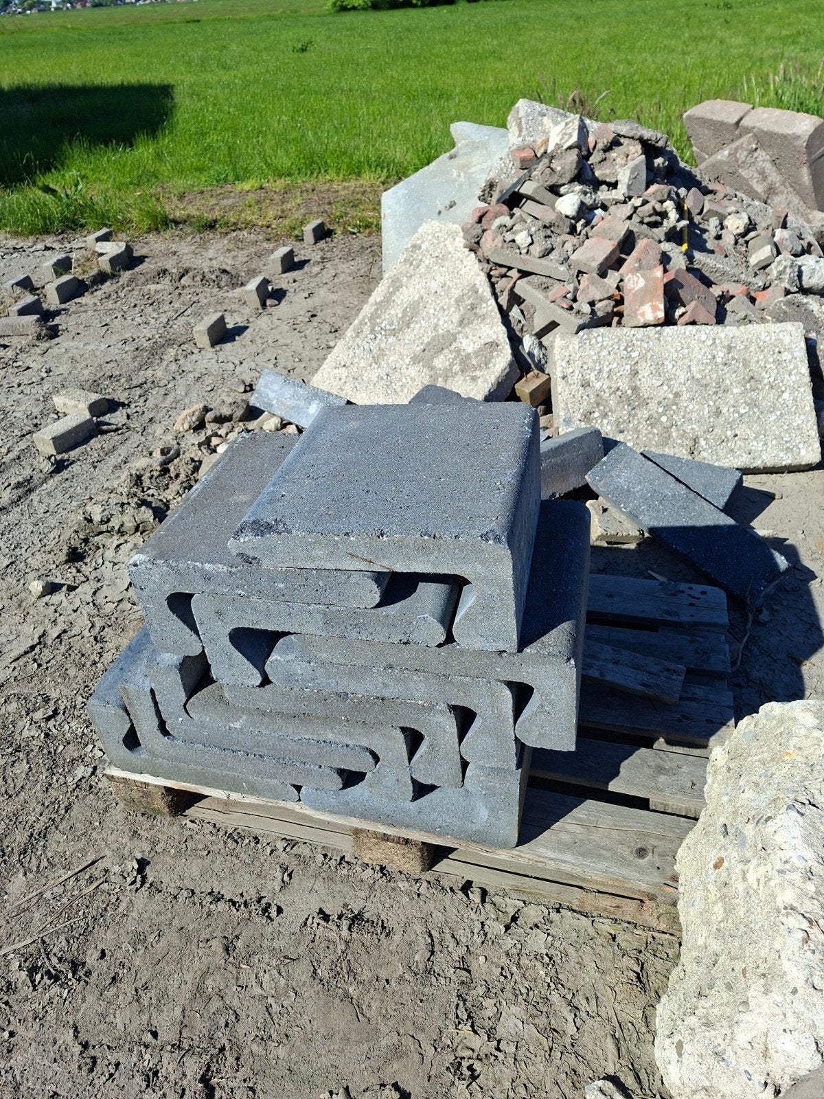 Traptreden 40x40x20., Tuin en Terras, Grind, Keien en Split, Ophalen