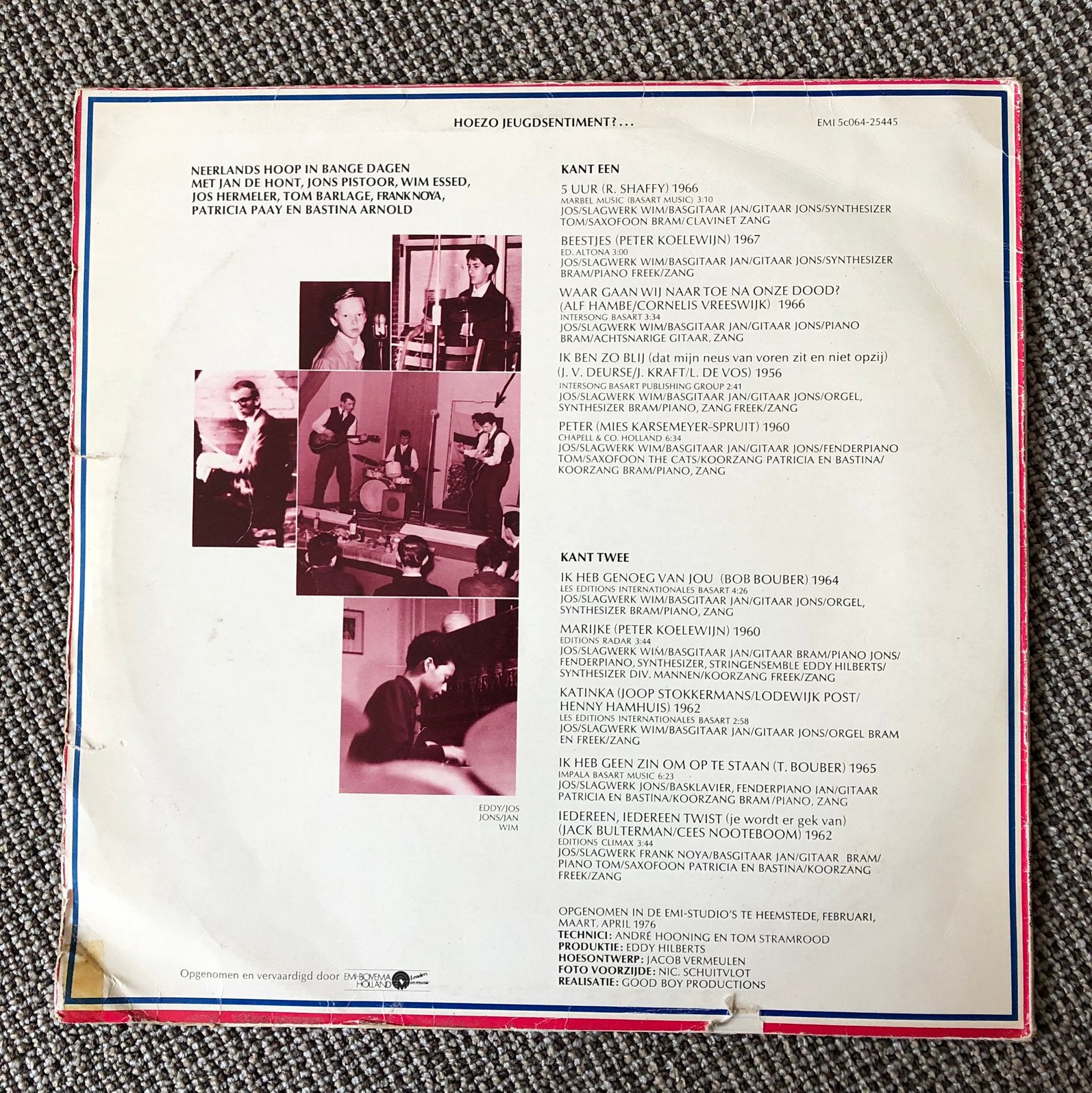 Neerlands Hoop in bange dagen  lp Hoezo jeugdsentiment ?, Cd's en Dvd's, Vinyl | Nederlandstalig, Ophalen, Gebruikt, 12 inch, Levenslied of Smartlap
