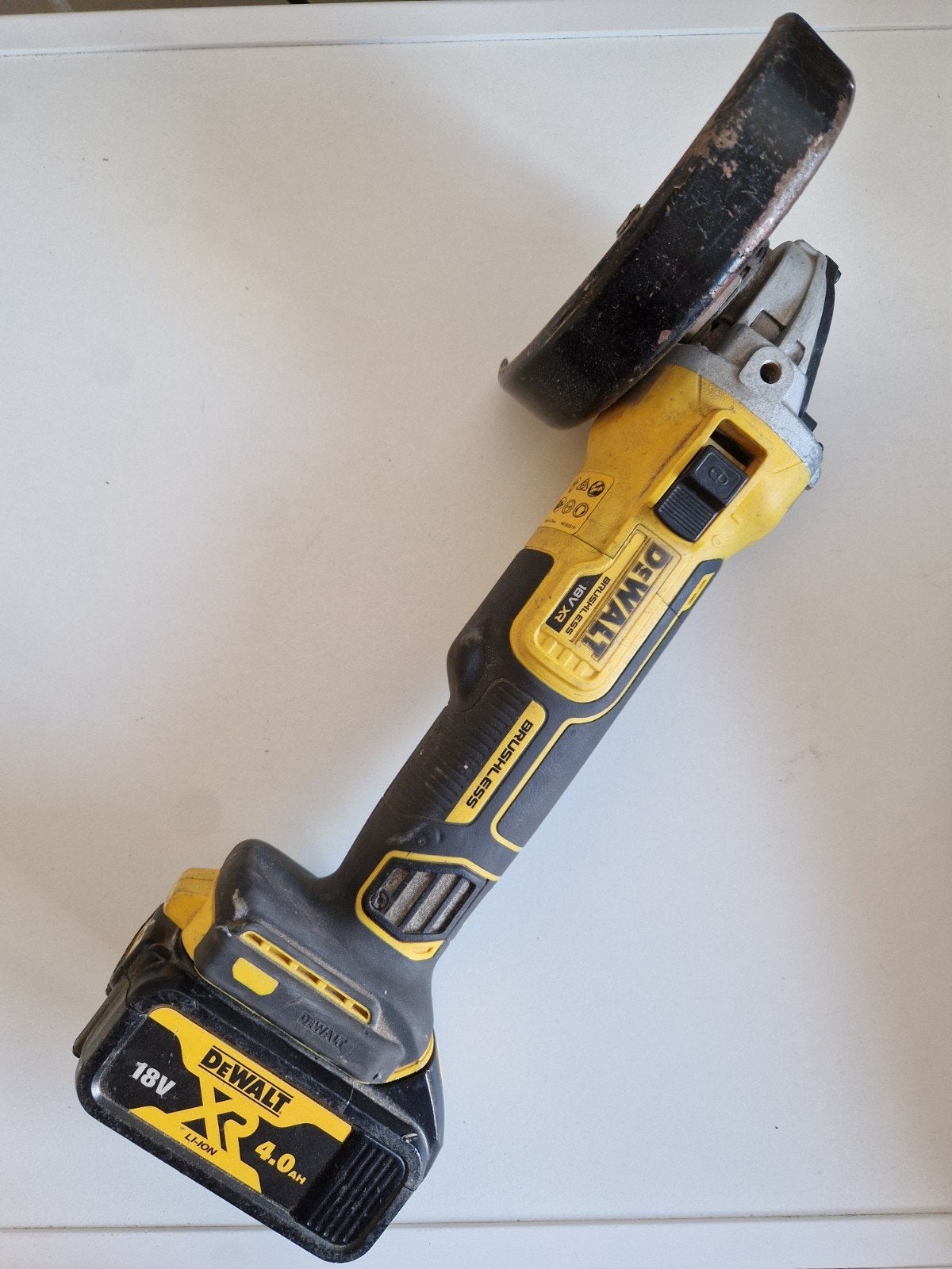 Dewalt haakse slijper dcg405, Doe-het-zelf en Verbouw, Gereedschap | Slijpmachines, Ophalen of Verzenden, 1000 watt of meer, Haakse handslijpmachine