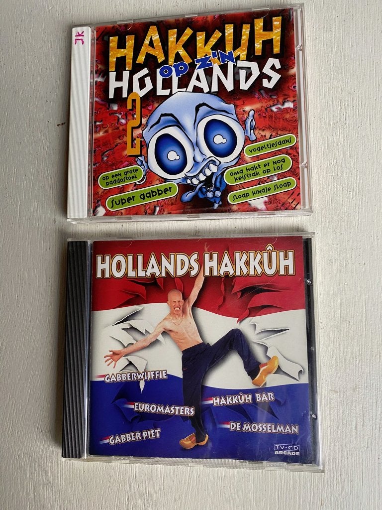 Hollands Hakkuh & Hakkuh Op Z'n Hollands 2 - 2 CD's Samen 5, Ophalen of Verzenden, Zo goed als nieuw, Techno of Trance