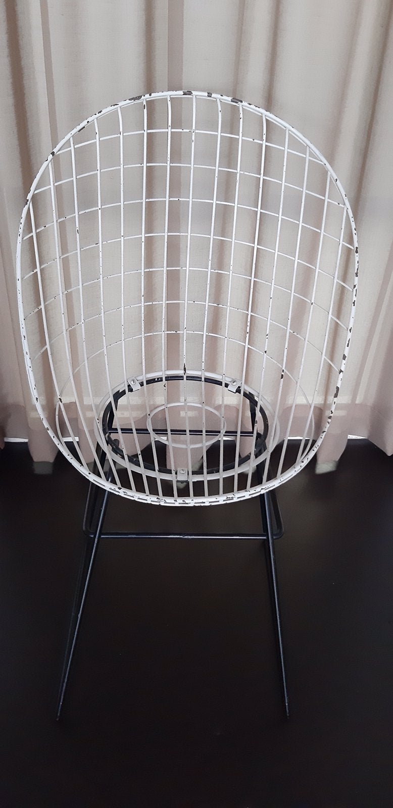 Prachtige vintage draadstoel Flamingo van Pastoe retro, Ophalen, Gebruikt, Eén