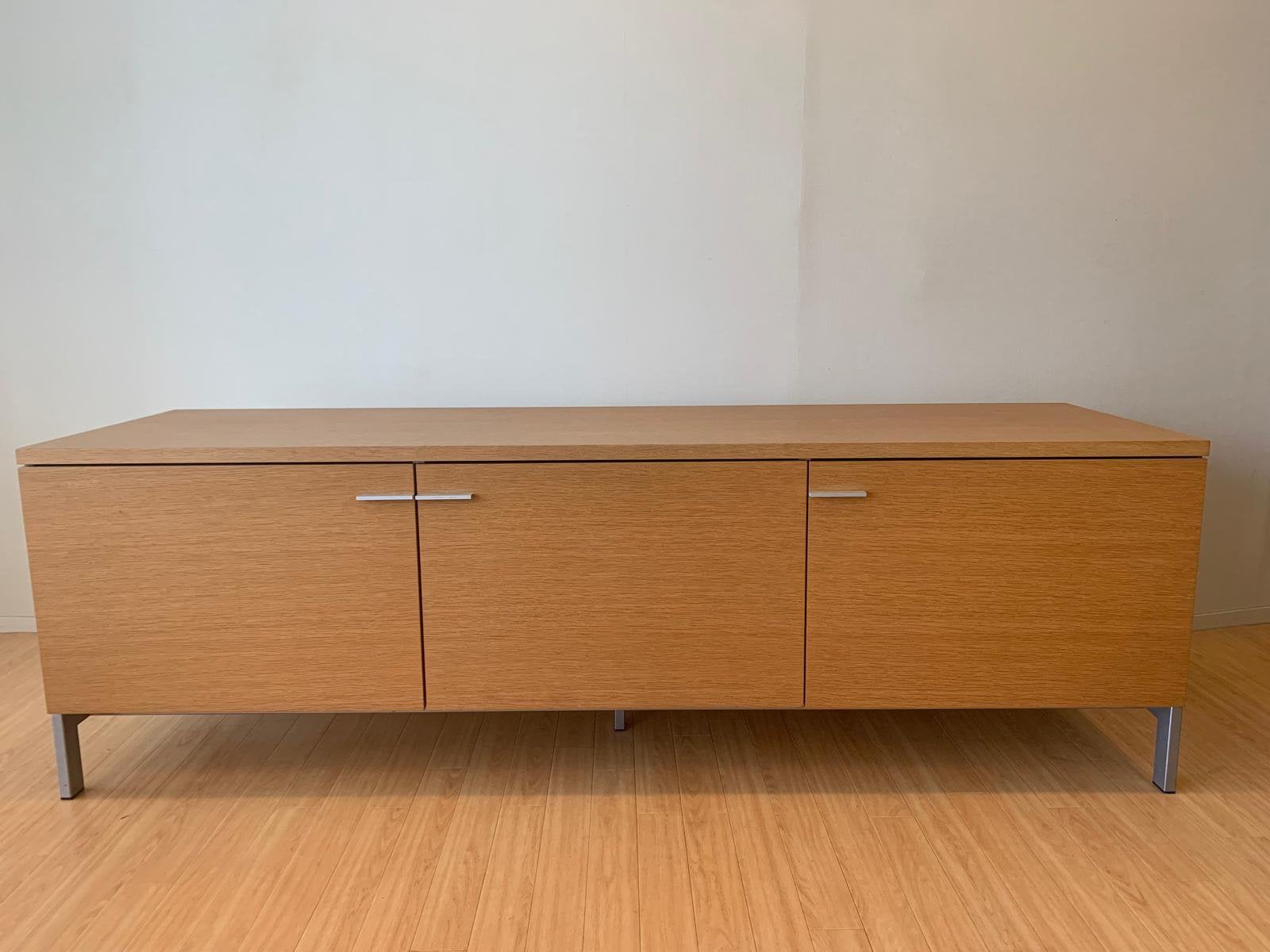 Nette Pastoe Base dressoir in eiken, Huis en Inrichting, Kasten | Dressoirs, Ophalen, Modern minimalistisch, Gebruikt, 150 tot 200 cm