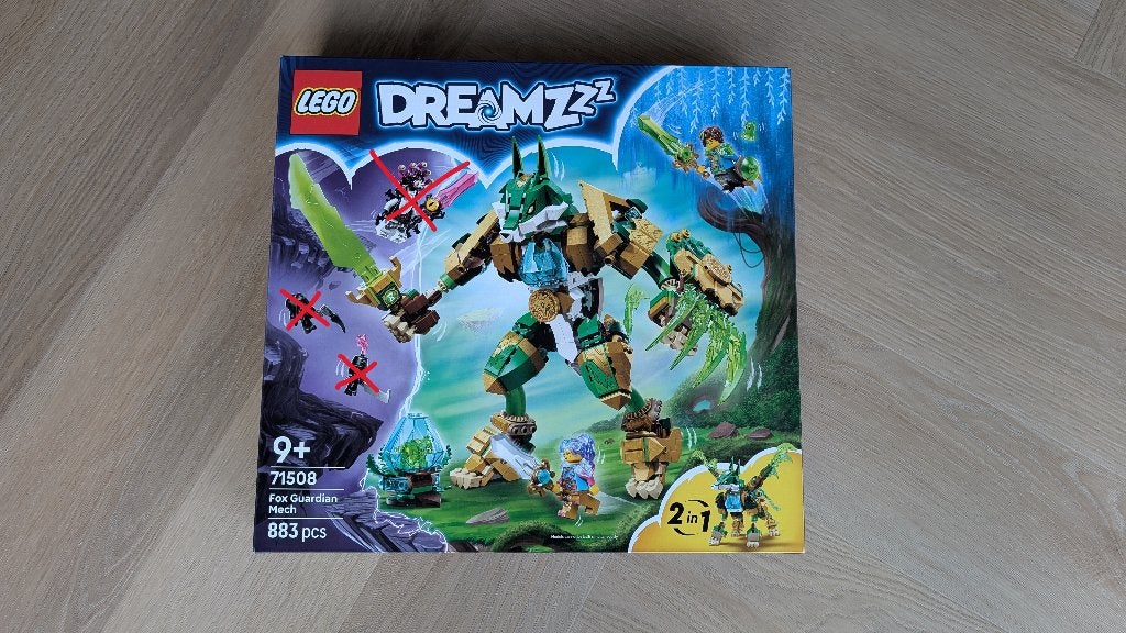 LEGO 71508 Fox Guardian Mech - nieuw (zonder slechteriken), Kinderen en Baby's, Speelgoed | Duplo en Lego, Overige thema's, Nieuw