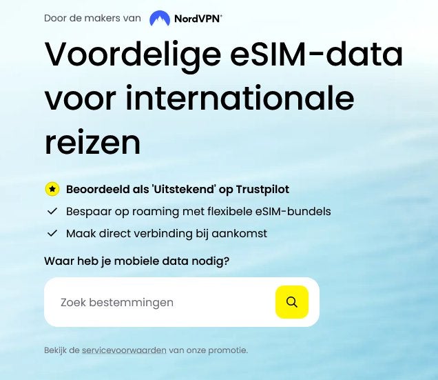 5 dollar korting op mobiele data met de eSIM app Saily, Ophalen, Nieuw, Overige providers, Simkaart