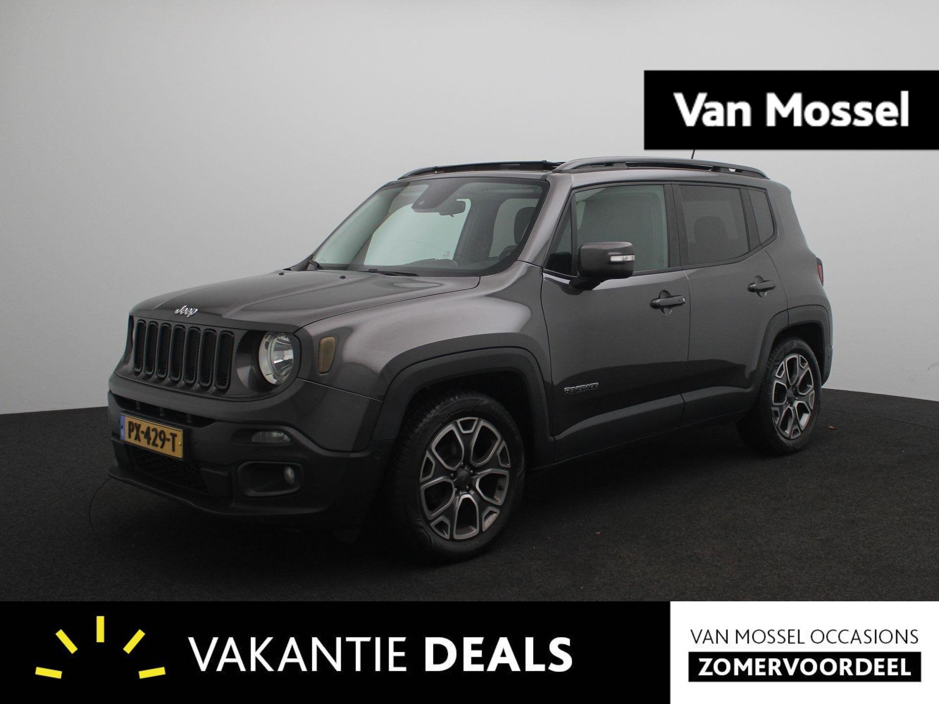 Jeep Renegade 1.4 MultiAir Limited | Automaat | Trekhaak | N, Auto's, Jeep, 12 maanden, Stof, Gebruikt, 4 cilinders