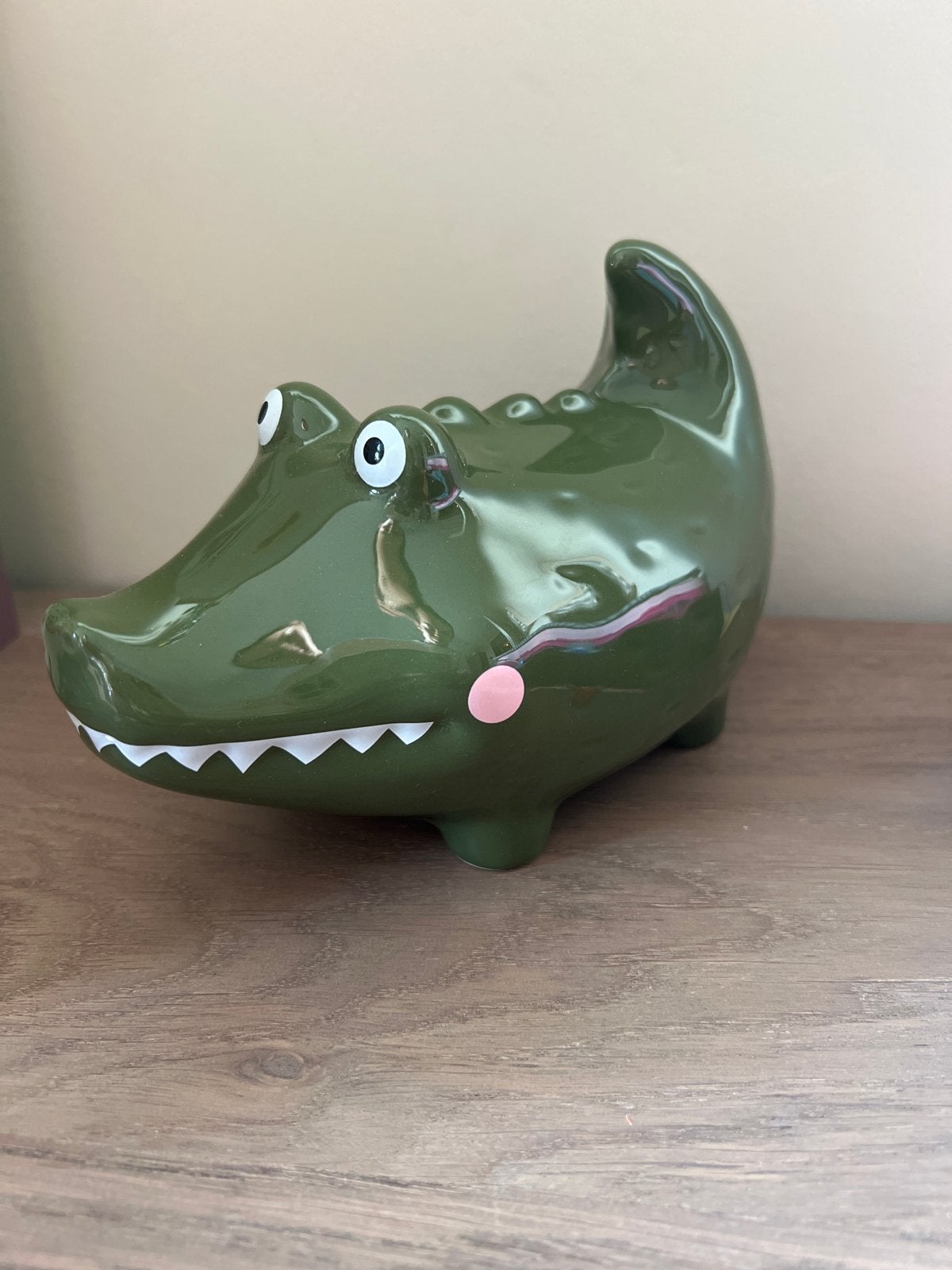 Nieuwe Krokodil Spaarpot - Perfect voor Kinderen!, Verzamelen, Ophalen, Nieuw, Steen, Aardewerk of Keramiek, Dier