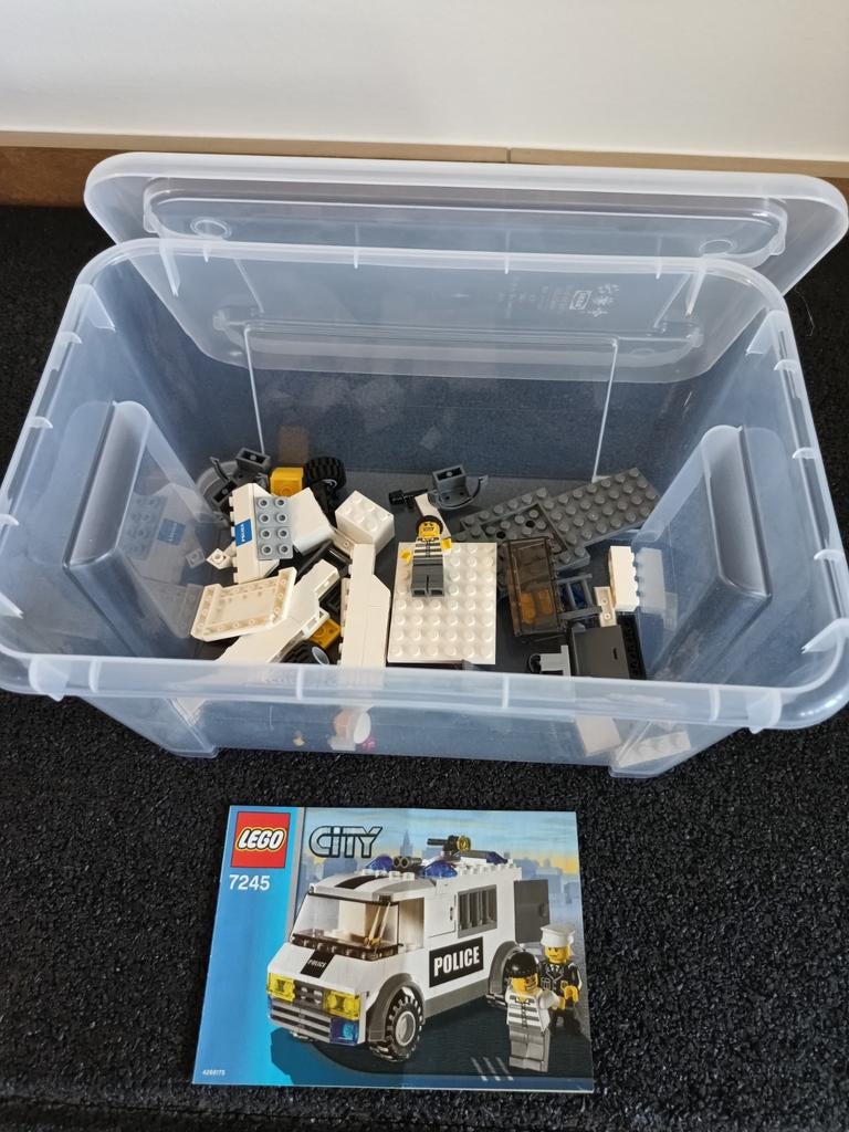 Lego City nummer 7245 Gevangenen transport politie, Kinderen en Baby's, Speelgoed | Duplo en Lego, City, Lego, Ophalen of Verzenden