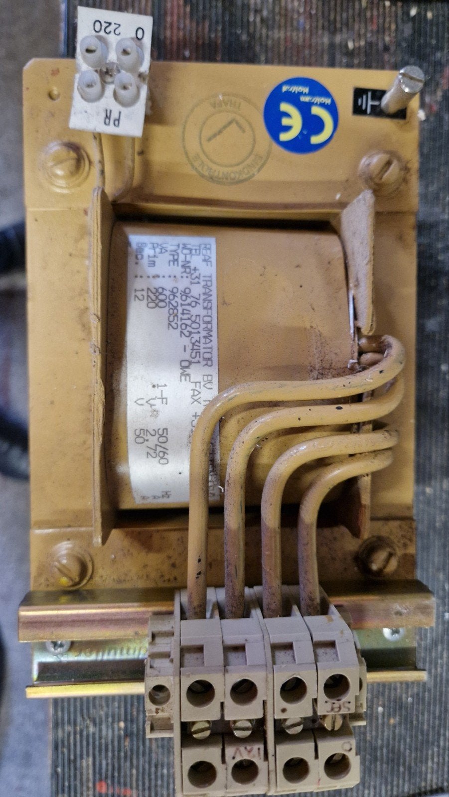 Reaf transformator 220 naar 12VAC 50A, Hobby en Vrije tijd, Elektronica-componenten, Ophalen