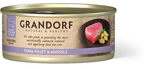 20 blikjes grandorf tuna filet mussels, Ophalen of Verzenden, Kat