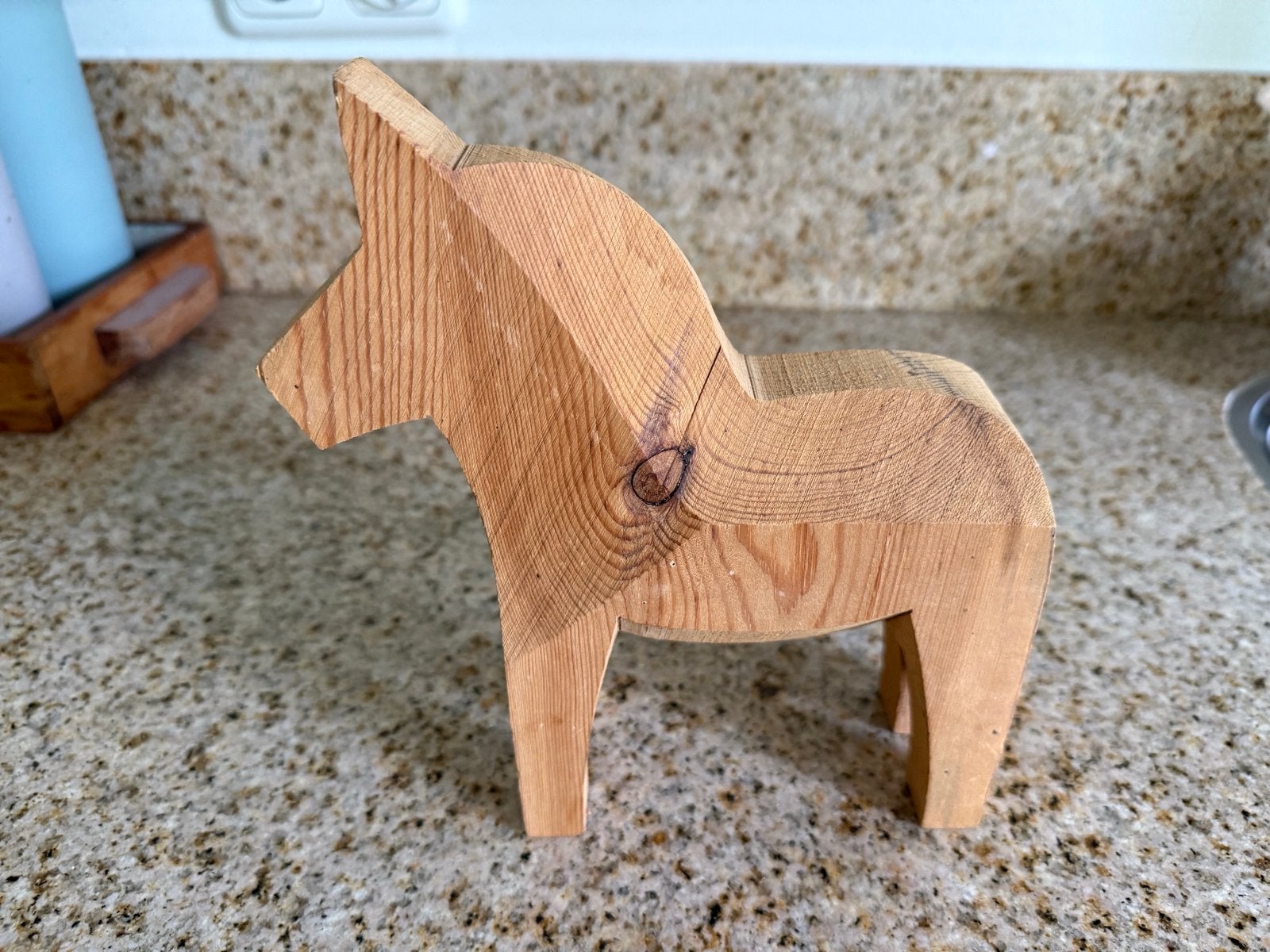 Houten Zweeds paard - Dala paard, Verzenden