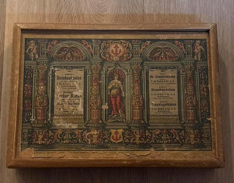 Oude Anker Steinbaukasten No. 4, Antiek en Kunst, Antiek | Speelgoed, Ophalen of Verzenden