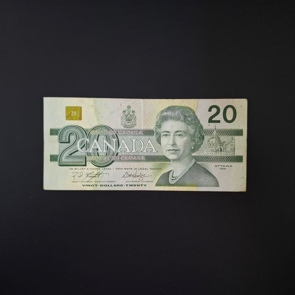 20 dollar Canada #017, Verzenden, Noord-Amerika, Los biljet