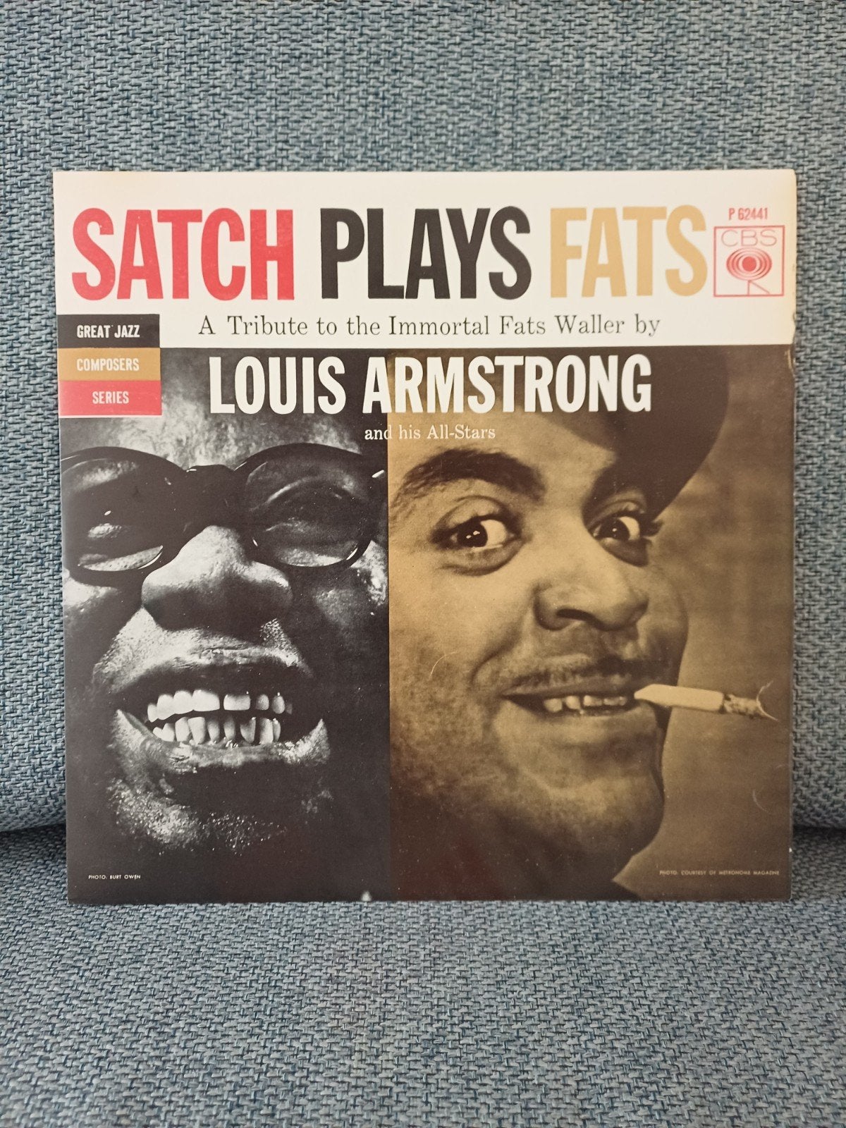 Satch plays Fats: Louis Armstrong - Fats Waller Tribute, Cd's en Dvd's, LP, Ophalen of Verzenden, Zo goed als nieuw, 12 inch