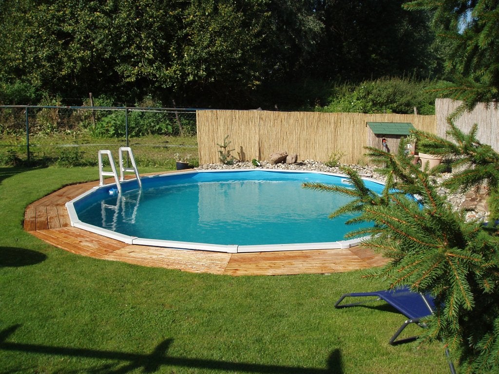 Zwembad Sunlake (inbouw/opbouw)  Rond 5,50m/132cm Doughboy, Ophalen of Verzenden, Nieuw, Overige typen