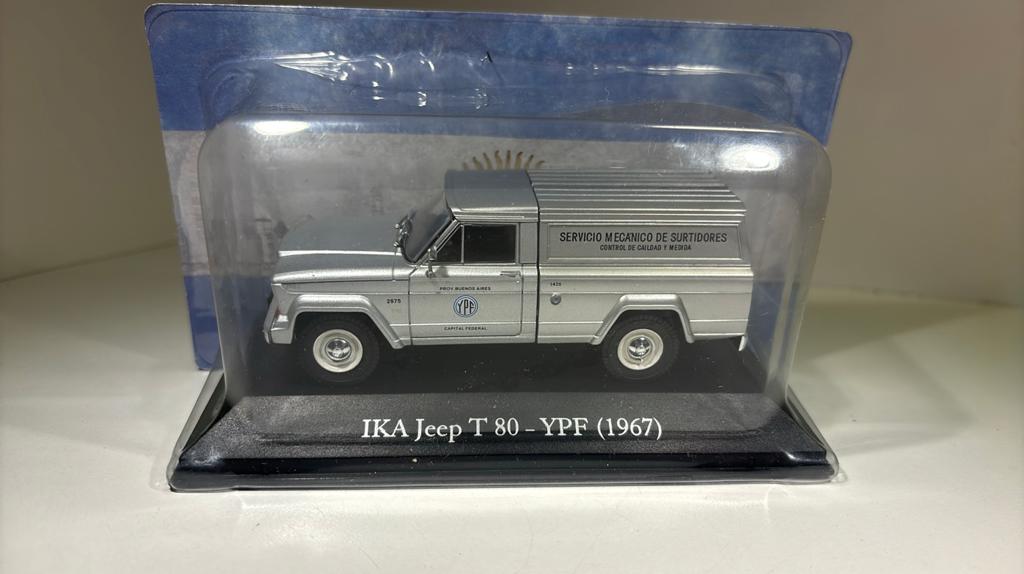 Ika jeep t 80 -ypf 1967 altaya 1.43, Hobby en Vrije tijd, Overige merken, Auto, Ophalen of Verzenden, A