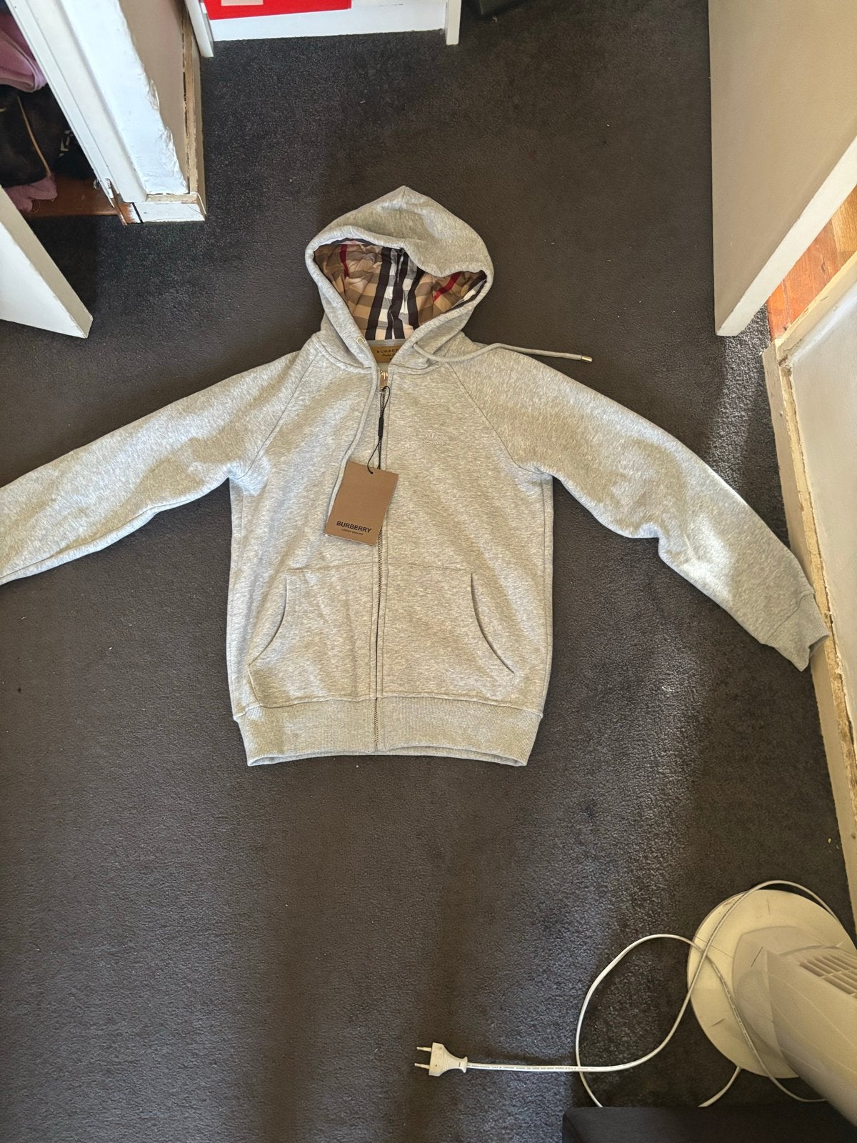 Burberry hoodie met rits, Ophalen, Nieuw, Jongen of Meisje, Trui of Vest
