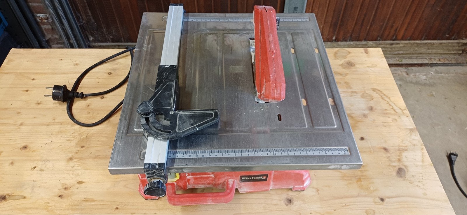 Einhell tegelsnijder, Ophalen, Gebruikt, 30 tot 70 mm, 600 tot 1200 watt