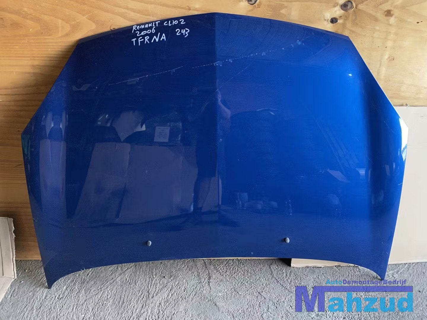 2006 RENAULT CLIO 2 BLAUW TFRNA Motorkap, Renault Group, Gebruikt, Contact.group@renault.com, Renault