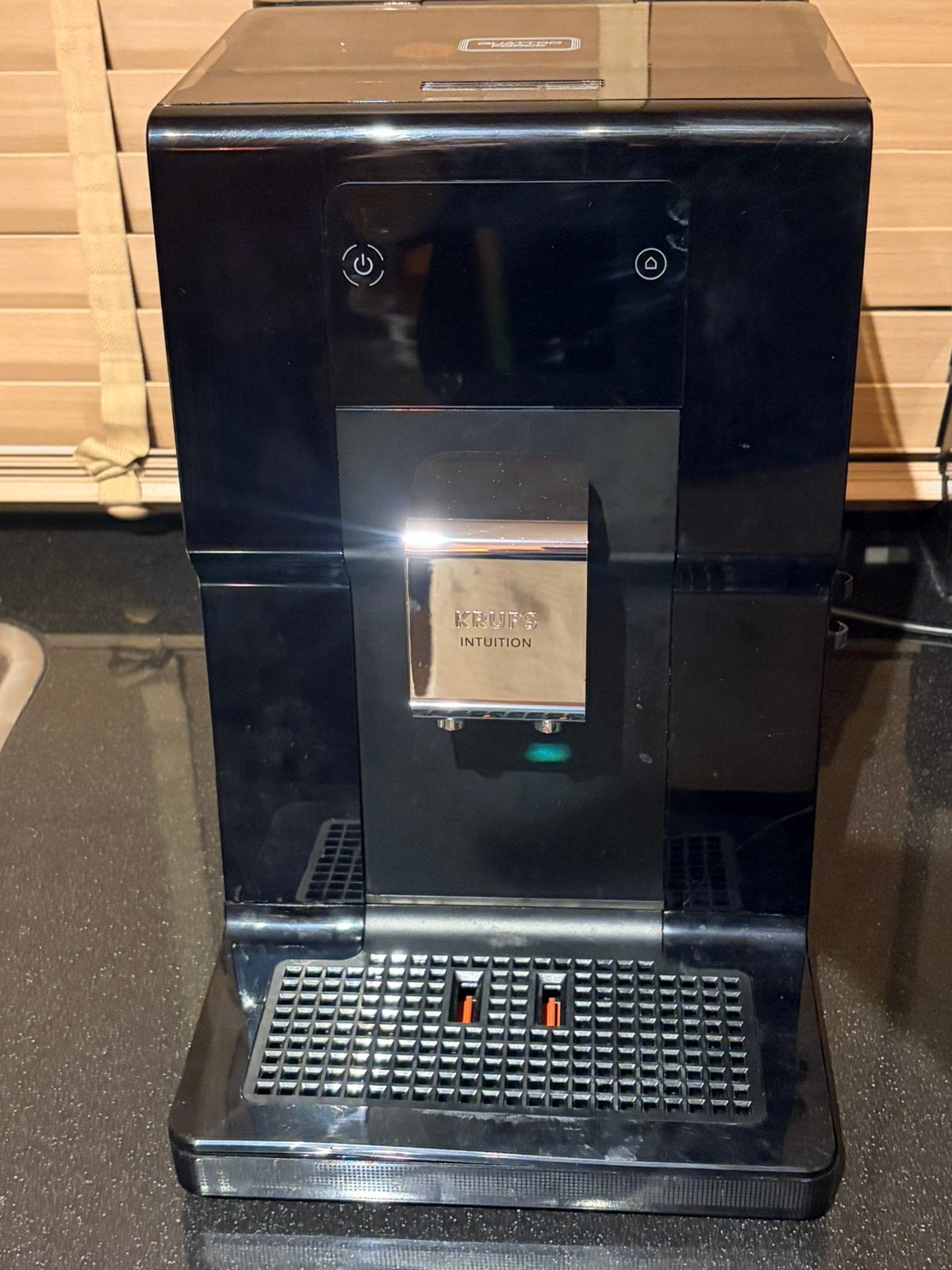 Krups Intuition EA873 Volauto espressomachine, Witgoed en Apparatuur, Ophalen, Afneembaar waterreservoir, Gebruikt, Espresso apparaat