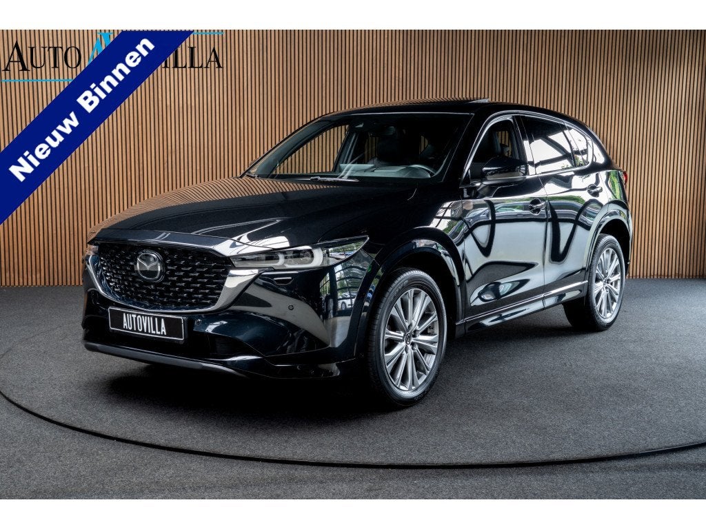 Mazda CX-5 2.5 SkyActiv-G 194 HUD Bose 360° Matrix LED Memo, Auto's, Dealer onderhouden, Gebruikt, 4 cilinders, Zwart