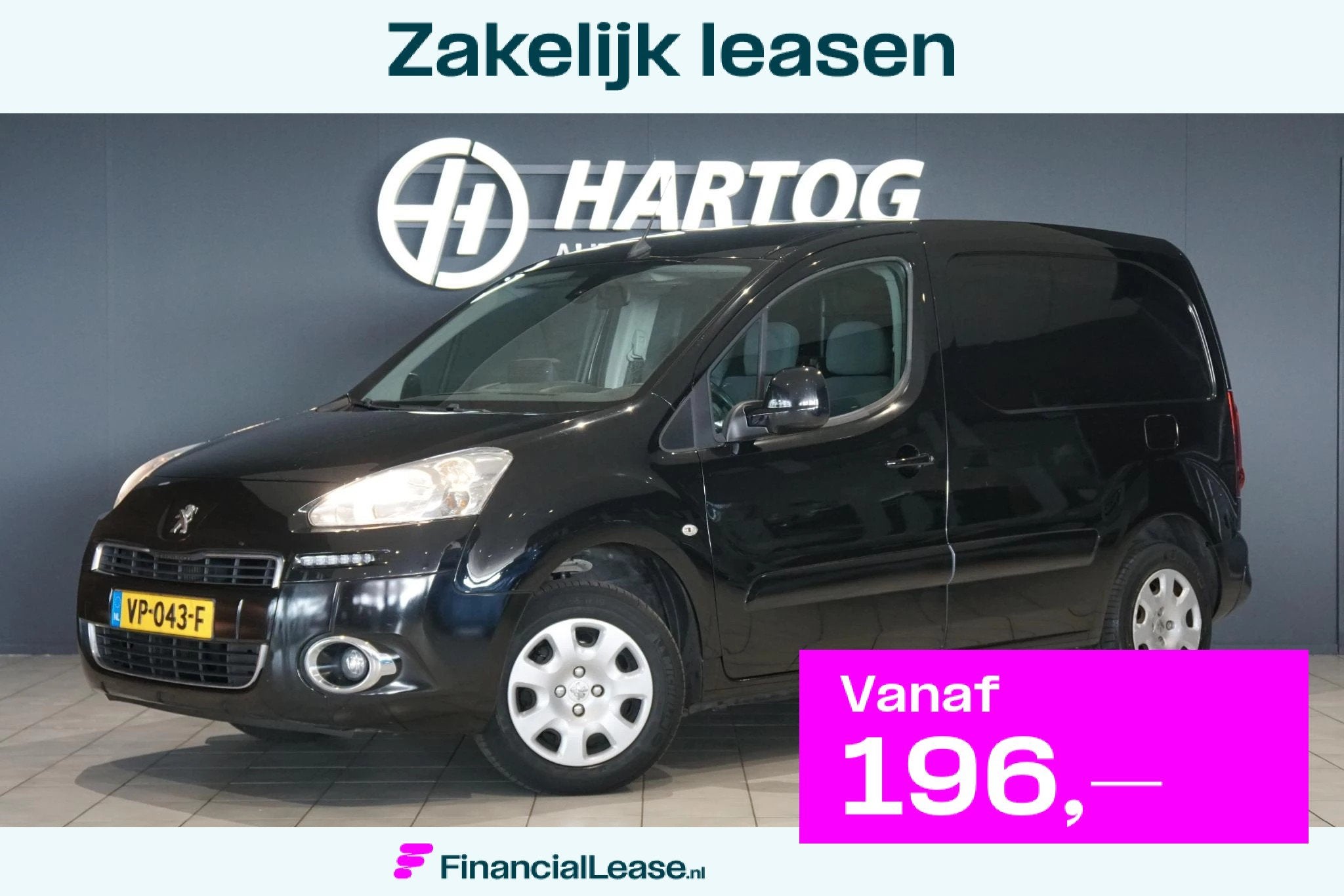 Peugeot Partner 120 1.6 e-HDI L1 Navteq / NAVIGATIE / 3-PERS, Voorwielaandrijving, Euro 5, Gebruikt, 1295 kg