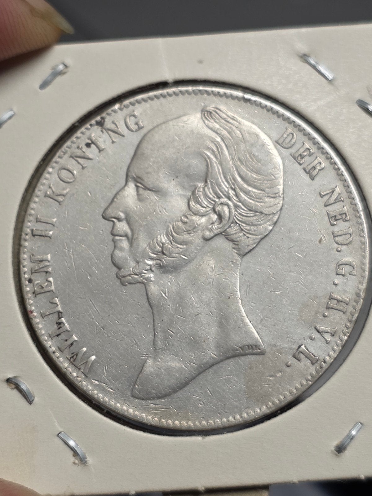 Rijksdaalder 1845 Nederland, Verzenden, Zilver, Losse munt, 2½ gulden