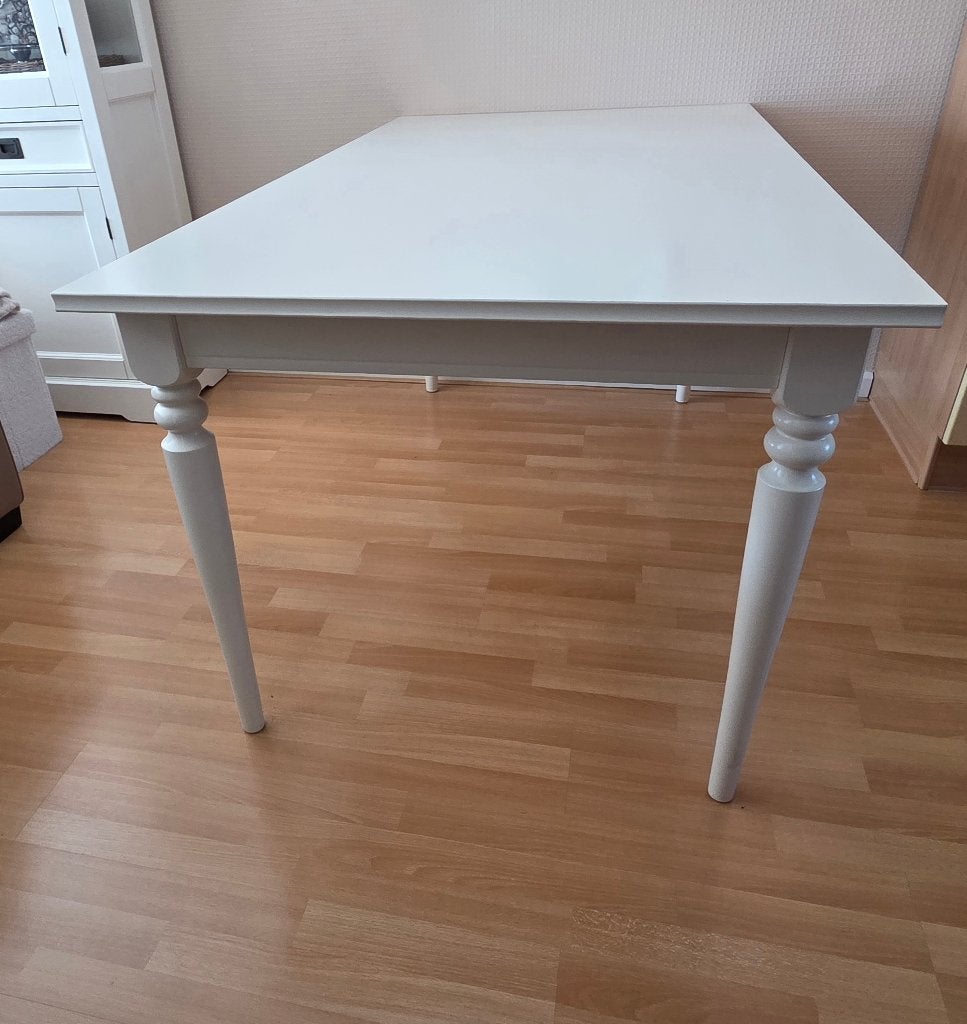 Eettafel, Huis en Inrichting, Tafels | Eettafels, Ophalen, Gebruikt, 50 tot 100 cm, Vijf personen of meer