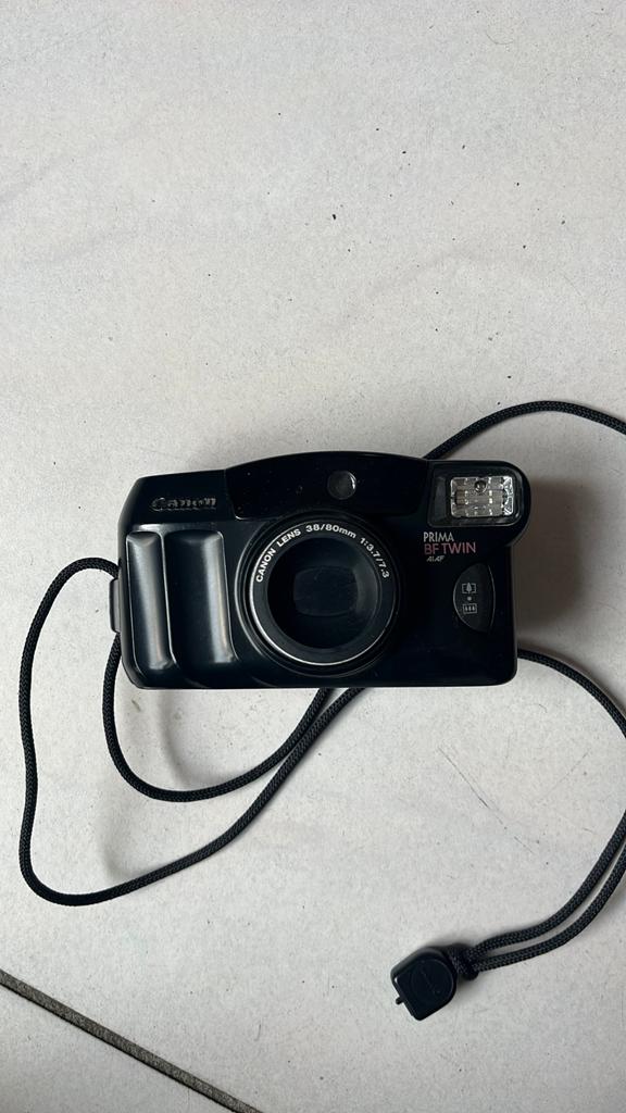 Vintage Canon Prima BFTWIN, Audio, Tv en Foto, Fotocamera's Analoog, Ophalen of Verzenden, Gebruikt, Compact, Canon