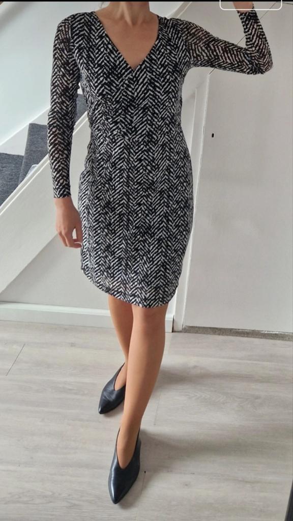 Emotions jurk voor dames, maat 36,zwart/wit, Kleding | Dames, Zwart, Ophalen of Verzenden, Knielengte, Maat 36 (S)