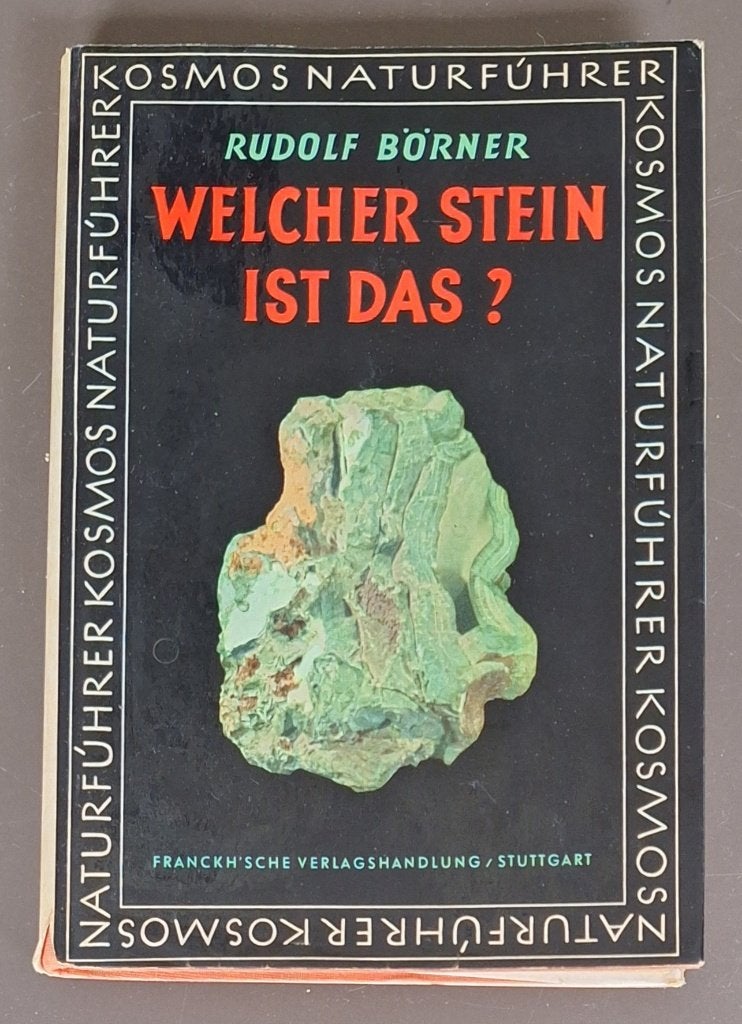 Boek: Welcher Stein ist das? - Rudolf Börner, Verzamelen, Ophalen of Verzenden, Mineraal