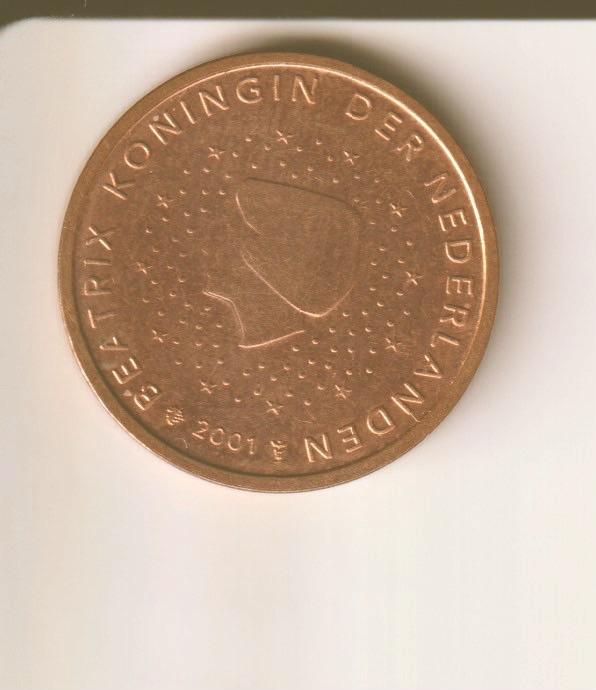 2 cent 2001 nederland, Postzegels en Munten, Munten | Europa | Euromunten, Verzenden, Overige landen