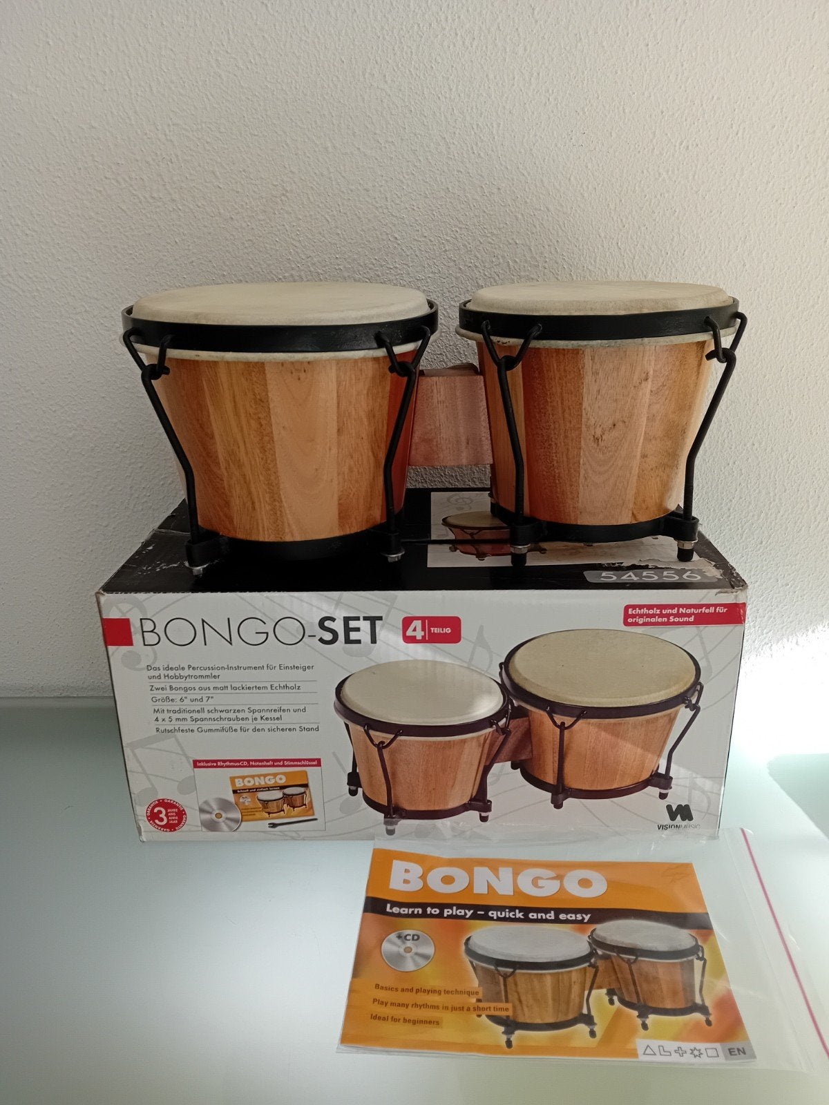 Bongo-set, Ophalen of Verzenden, Zo goed als nieuw, Trommel