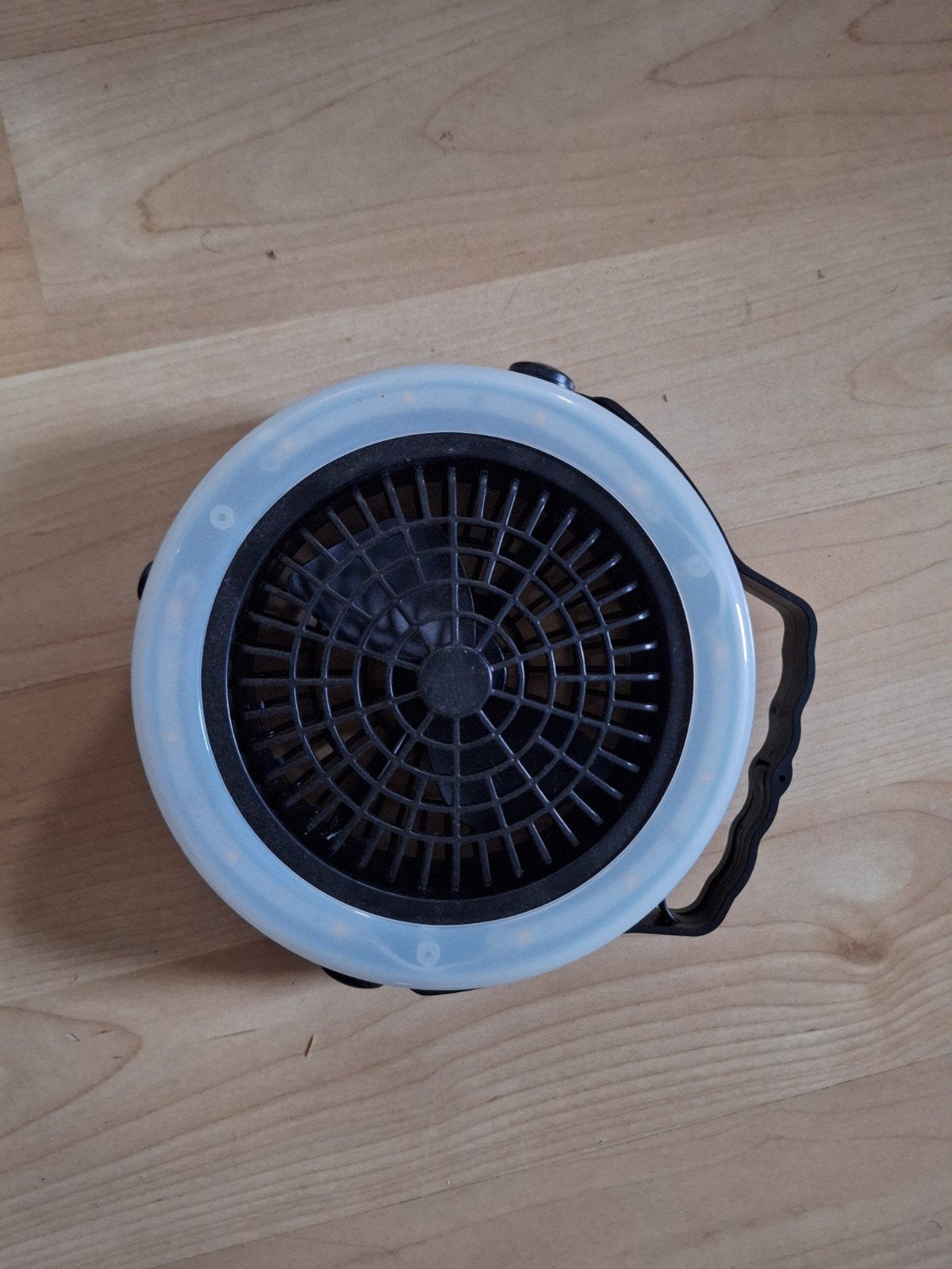 Draagbare ventilator met LED-verlichting, Ophalen, Gebruikt