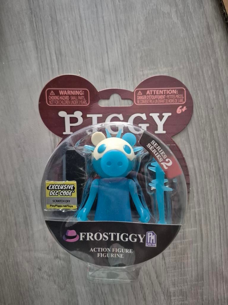 Nieuwe piggy frostiggy action figure roblox met dlc code, Ophalen of Verzenden, Nieuw