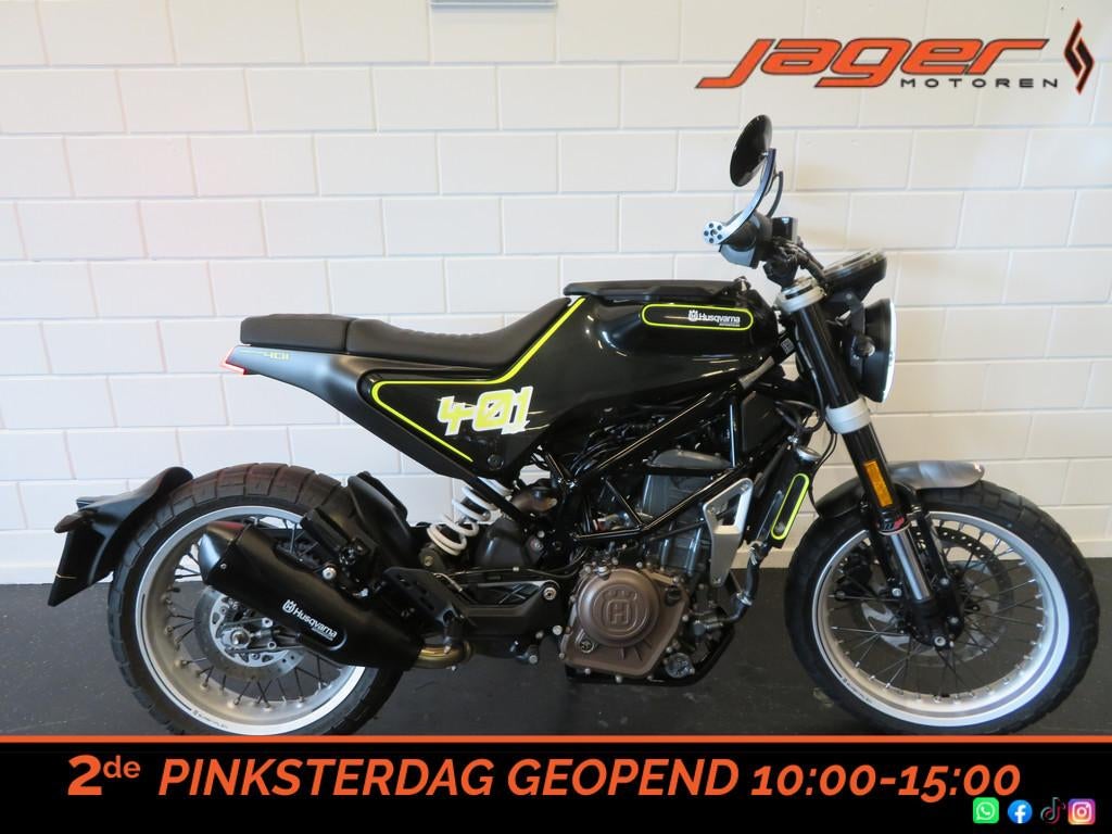 Husqvarna SVARTPILEN 401 (bj 2018), Motoren, Motoren | Husqvarna, Bedrijf, 373 cc, 12 t/m 35 kW, Naked bike