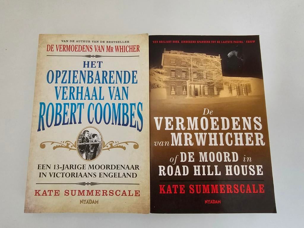 2 boeken Kate Summerscale:, Ophalen of Verzenden, Gelezen